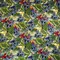 1 Yard Parrots Split Monstera Palm Leaves Tropical Peachskin Fabric for Clothing 45 Inch Width
